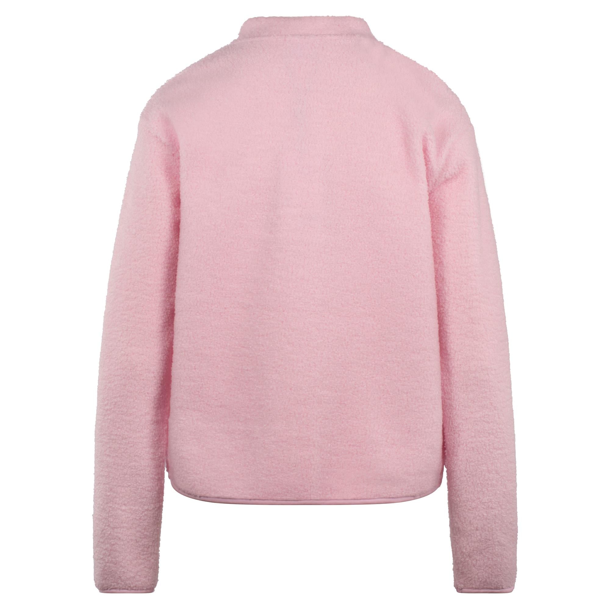 Daily Sports Pile Ladies Golf Jacket Pink